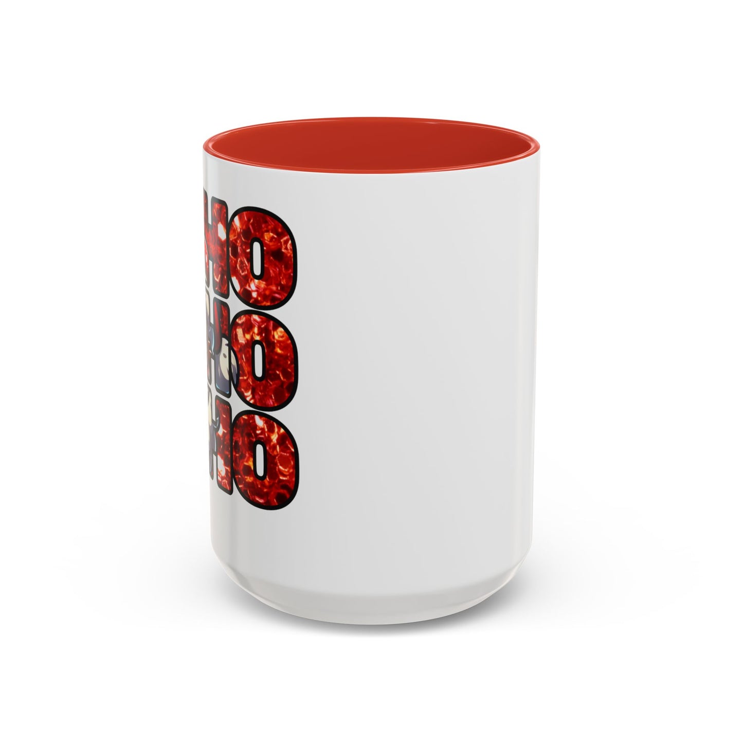 Ho, Ho, Ho Accent Coffee Mug (15oz)