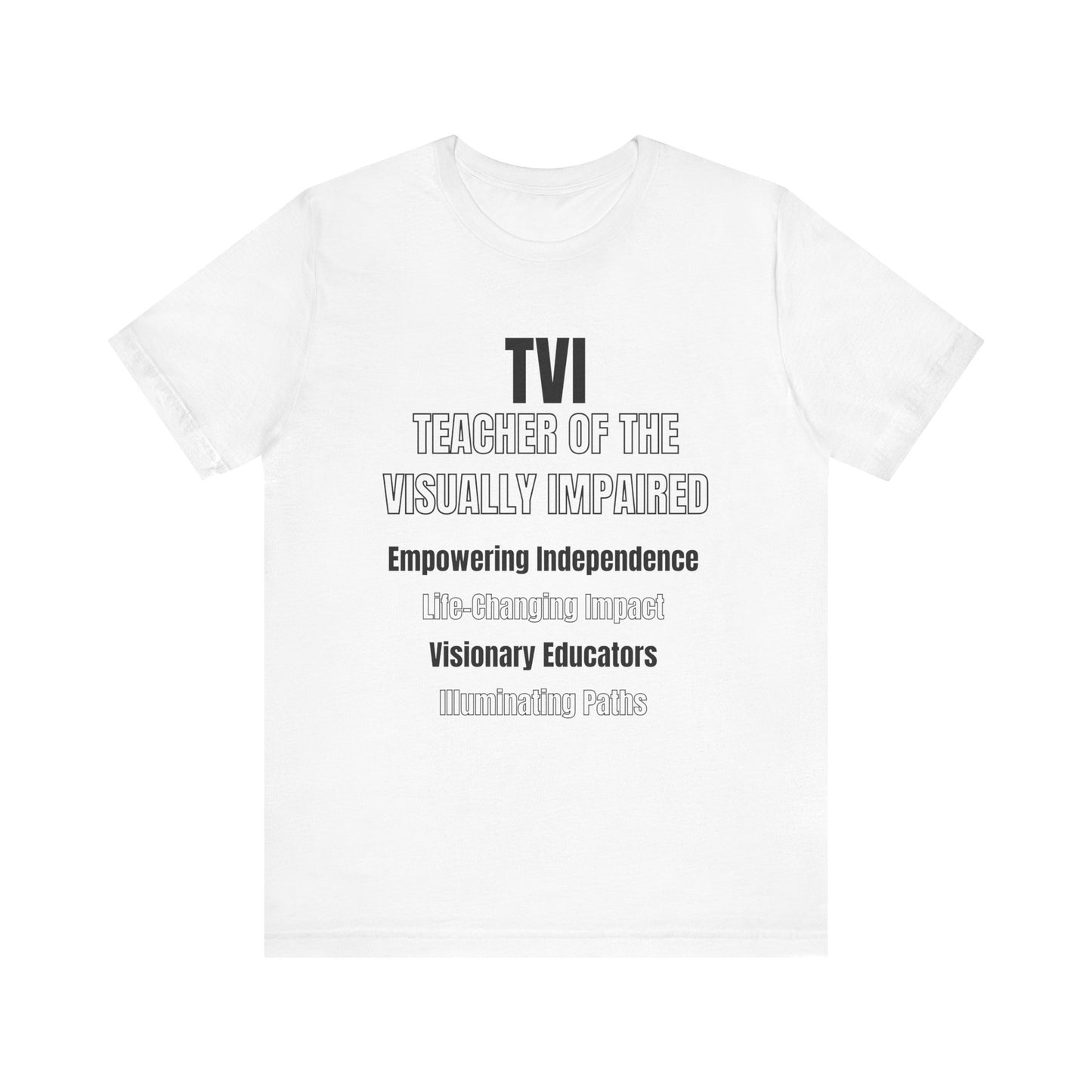 TVI Unisex Jersey Short Sleeve Tee