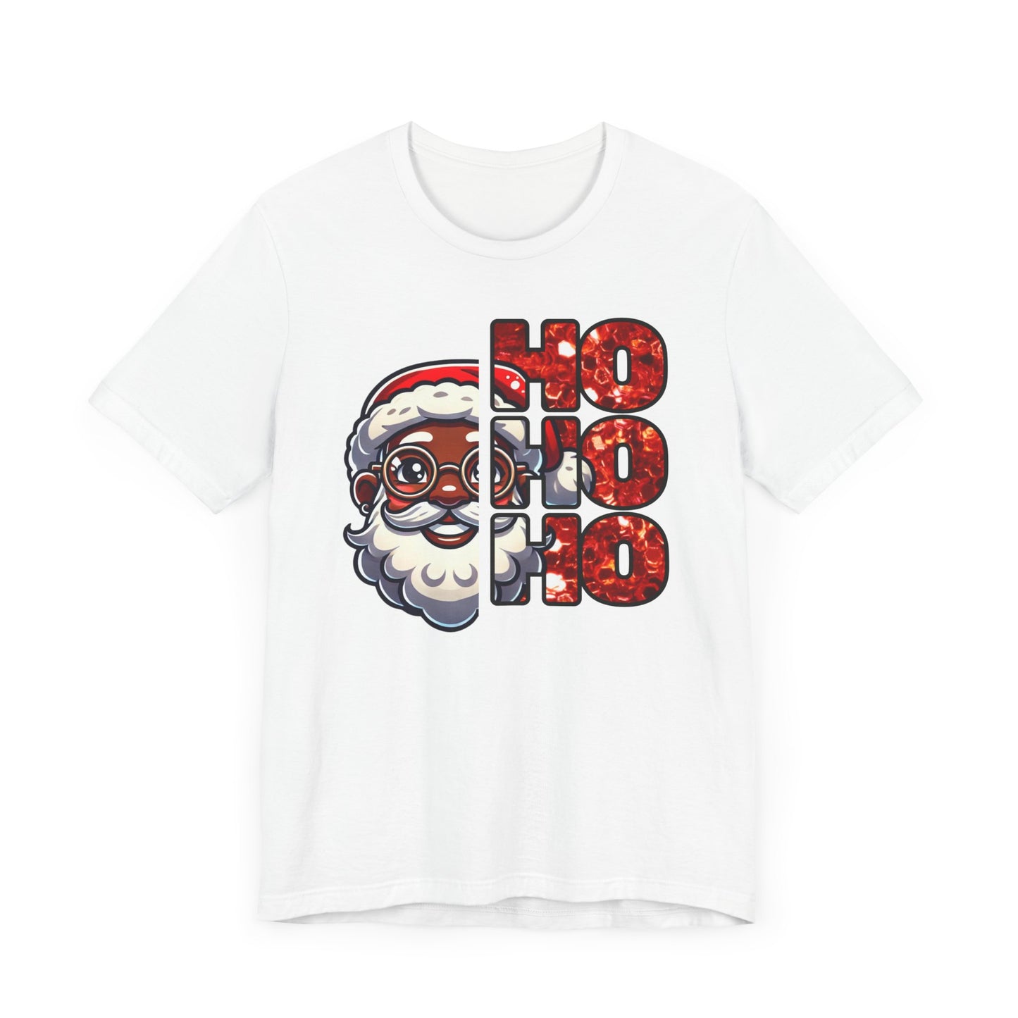 Split Santa Unisex Jersey Short Sleeve Tee