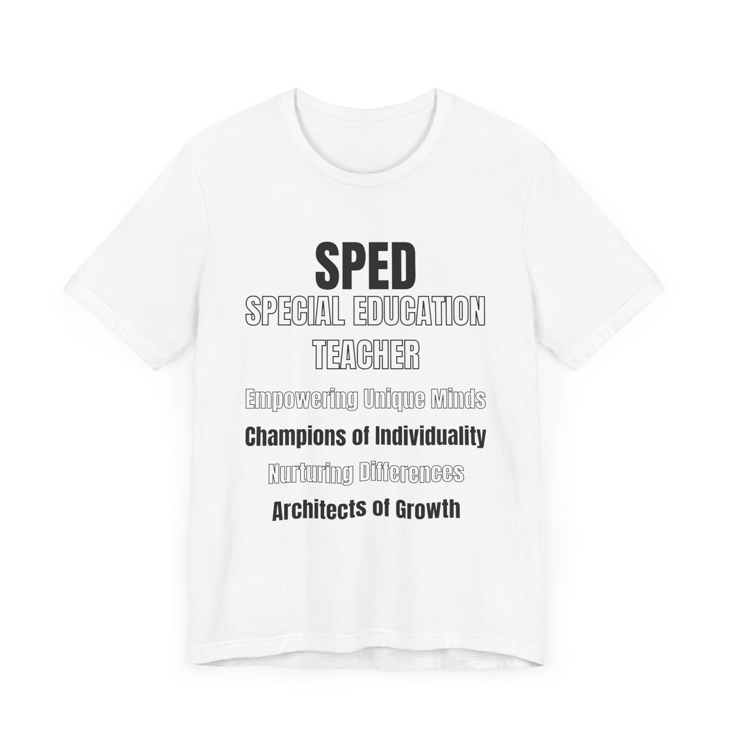 SPED Unisex Jersey Short Sleeve Tee