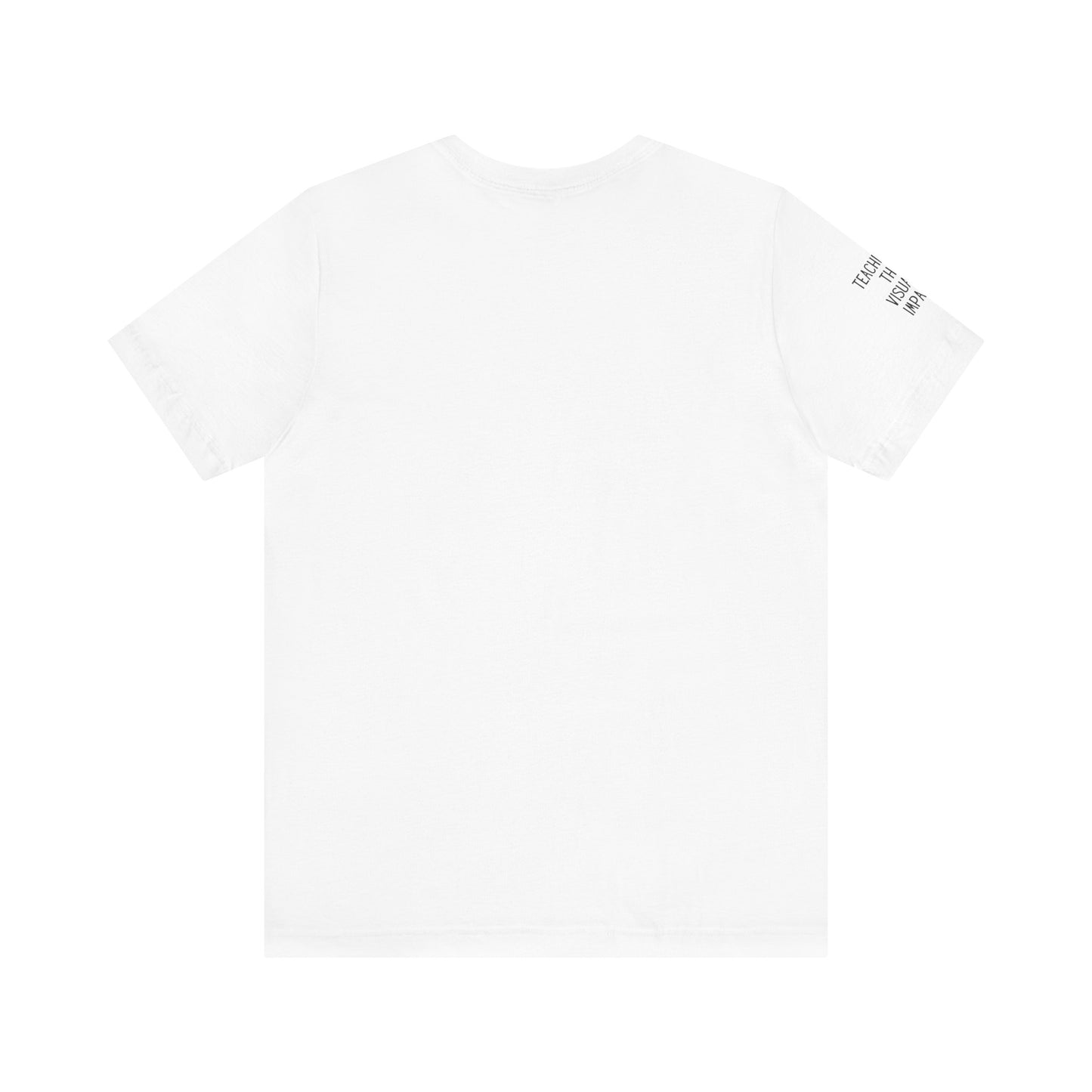 TVI (Teacher of the Hearing Impaired), "Letters" Jersey Short Sleeve Tee