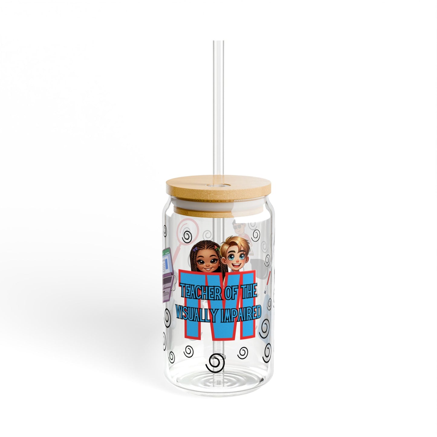 TVI "Tools of the Trade" 16oz Glass Tumbler