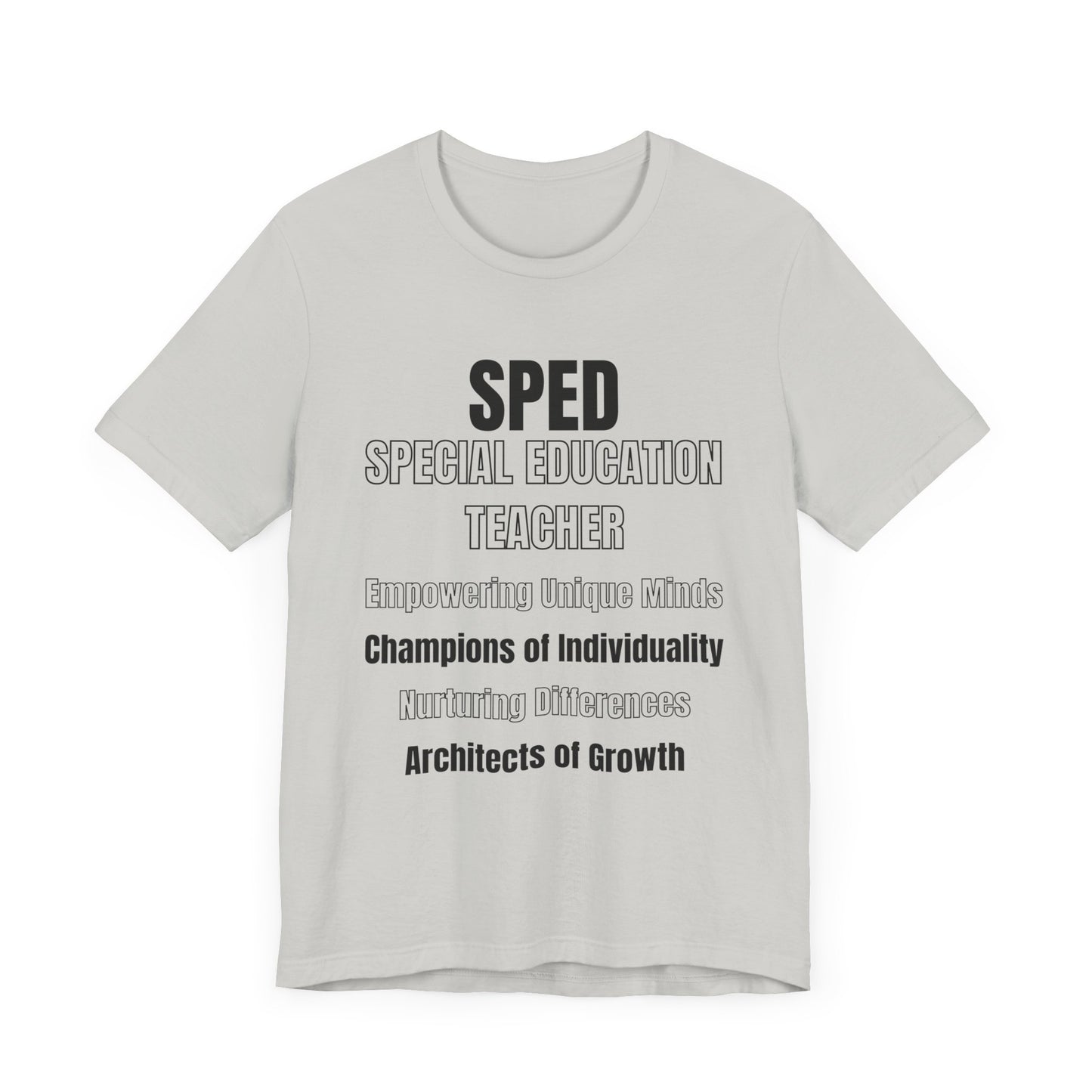 SPED Unisex Jersey Short Sleeve Tee