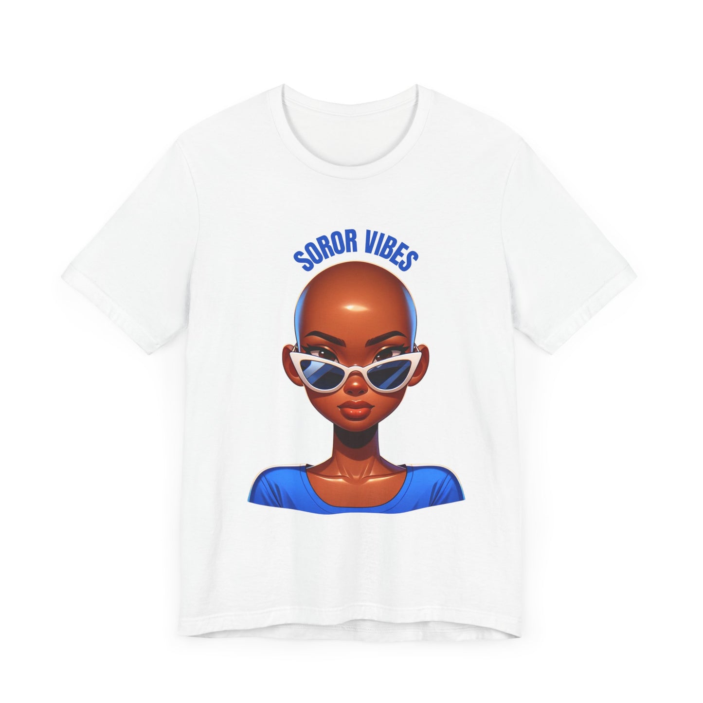 Soror Vibes b/w Jersey Short Sleeve Tee