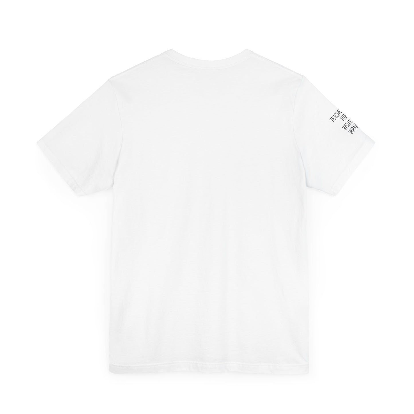 TVI (Teacher of the Hearing Impaired), "Letters" Jersey Short Sleeve Tee