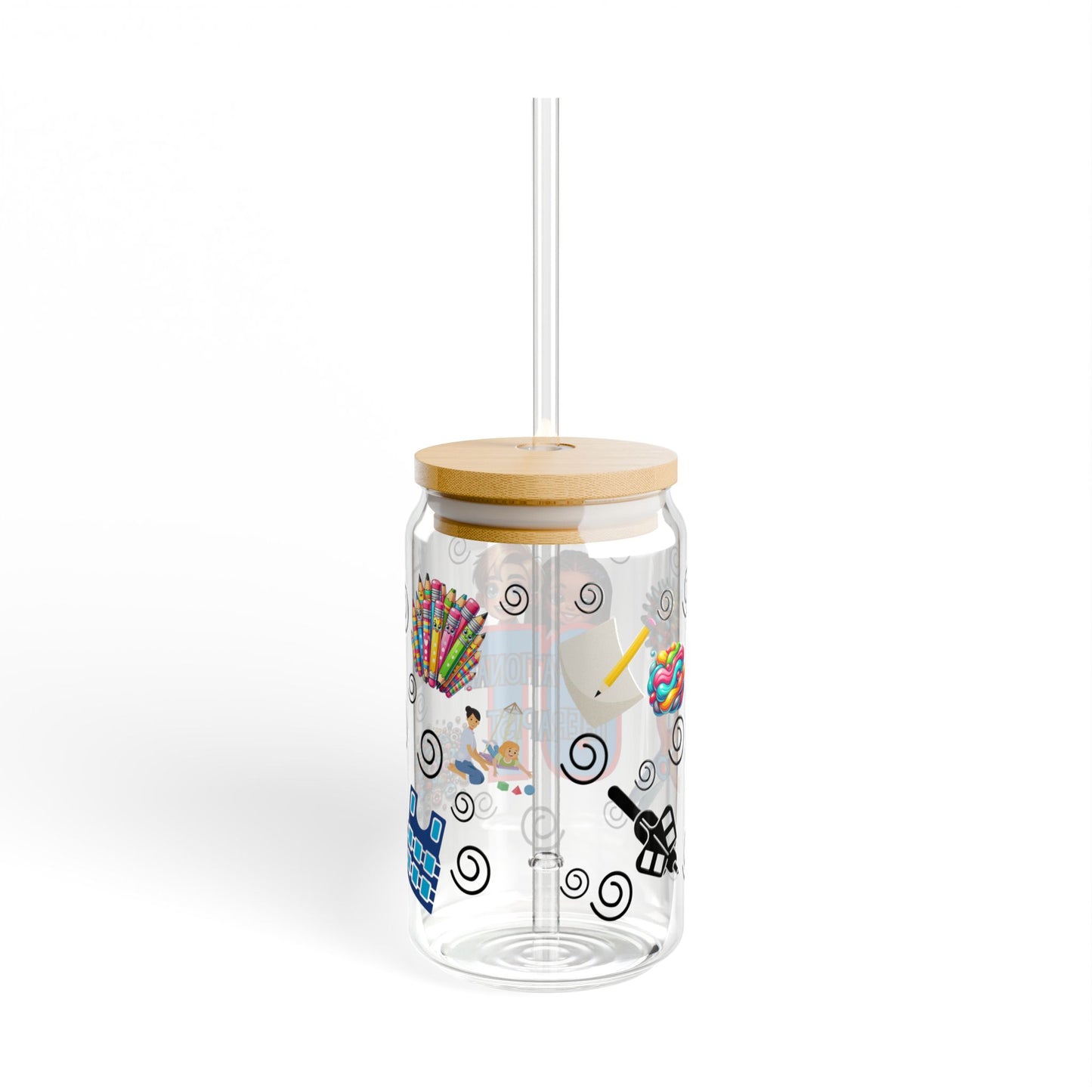 OT "Tools of the Trade" 16oz Glass Tumbler