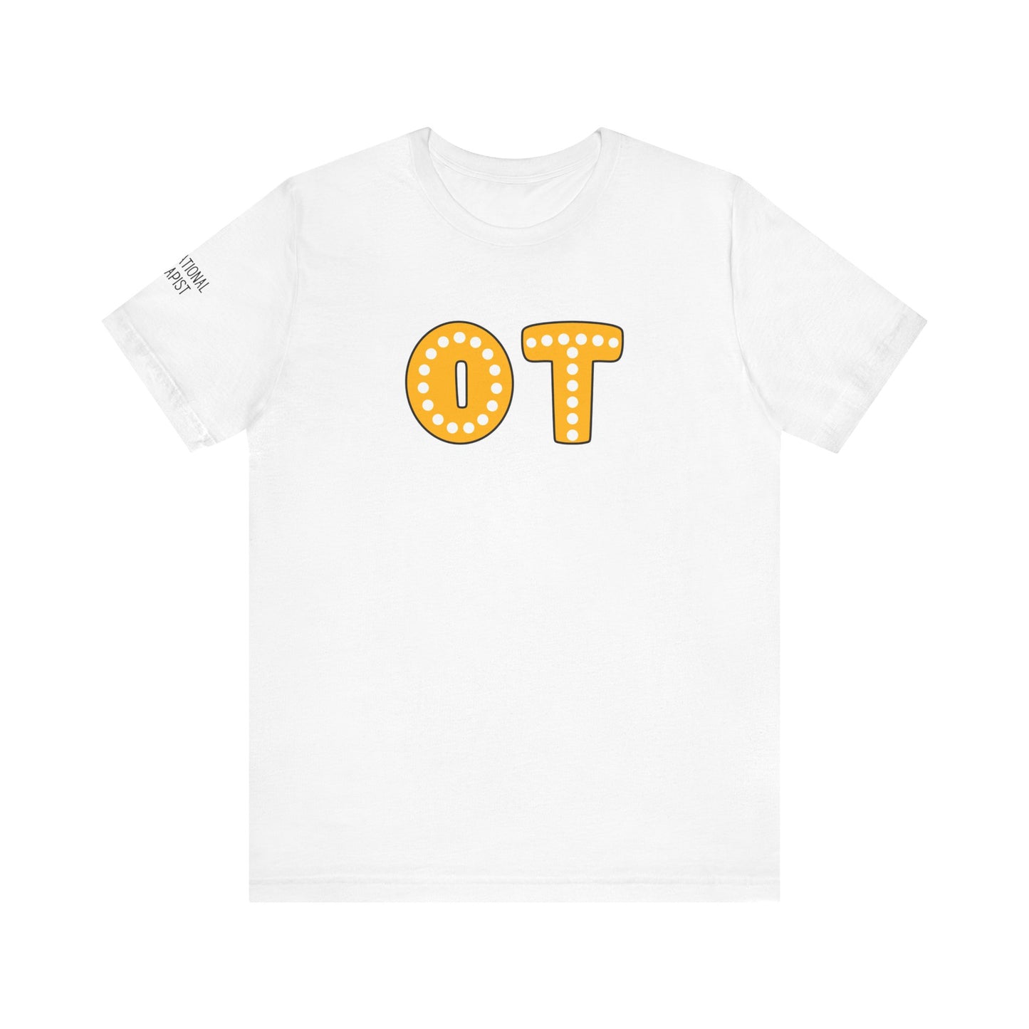 OT "Letters" Jersey Short Sleeve Tee