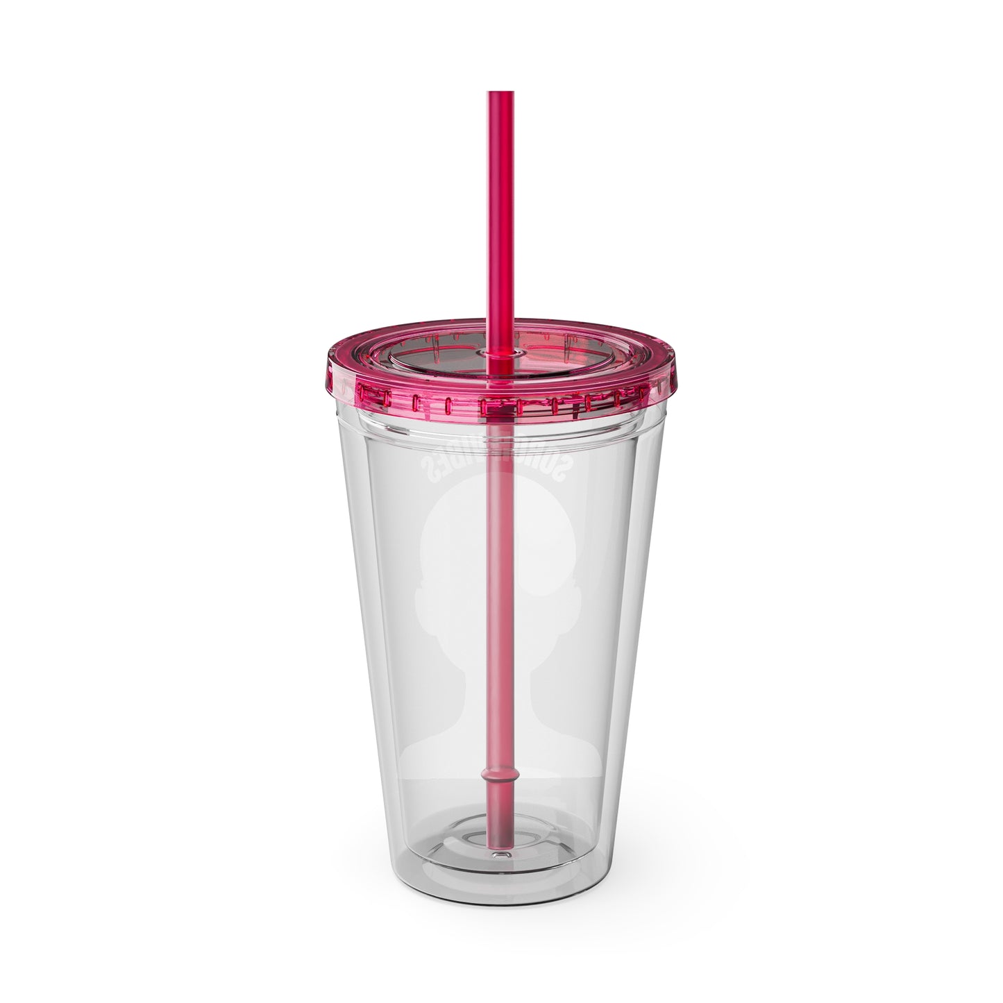Soror Vibes p/g Sunsplash Tumbler with Straw, 16oz