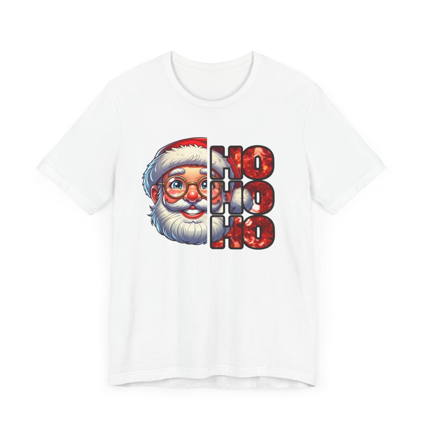 Split Santa Unisex Jersey Short Sleeve Tee