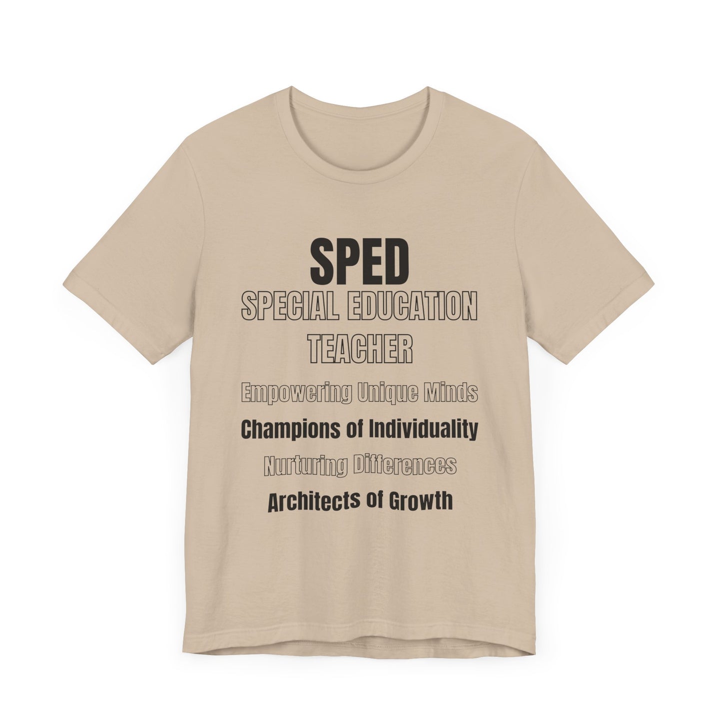 SPED Unisex Jersey Short Sleeve Tee