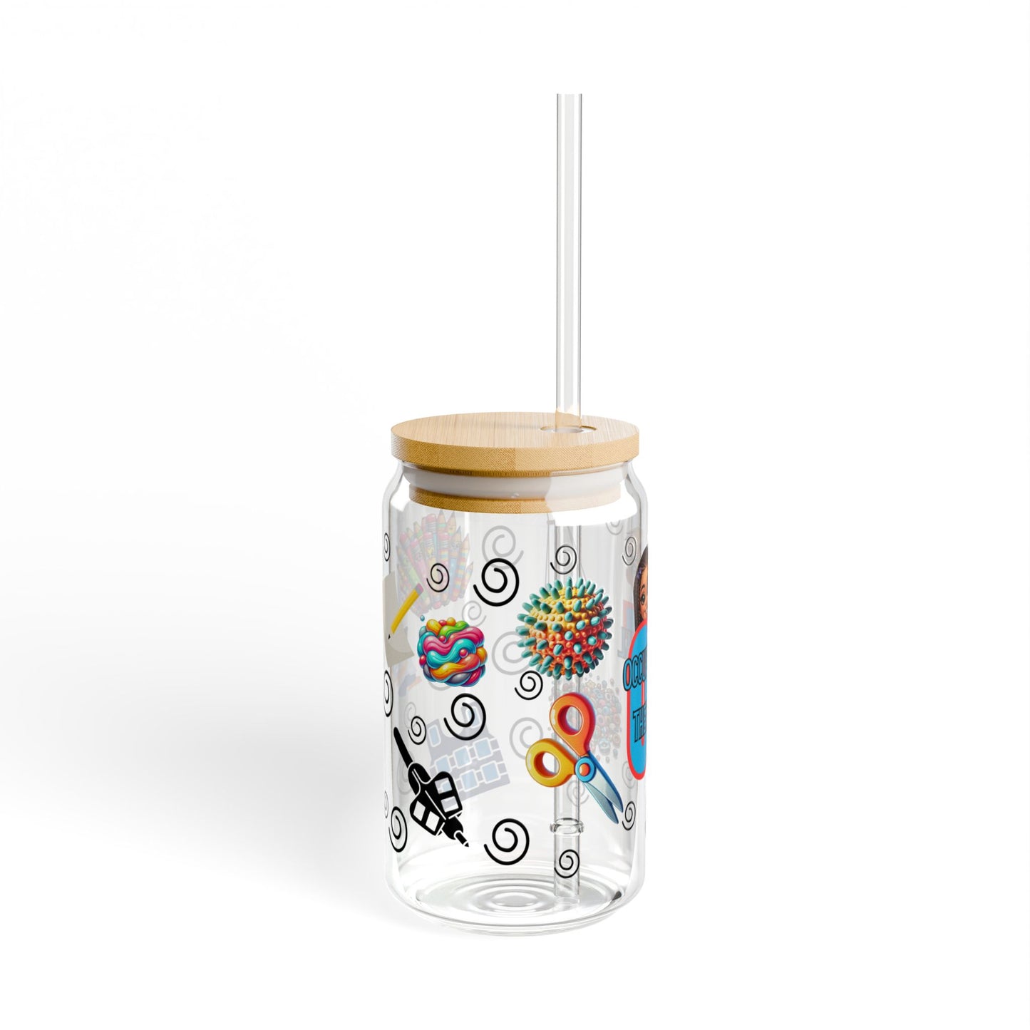 OT "Tools of the Trade" 16oz Glass Tumbler