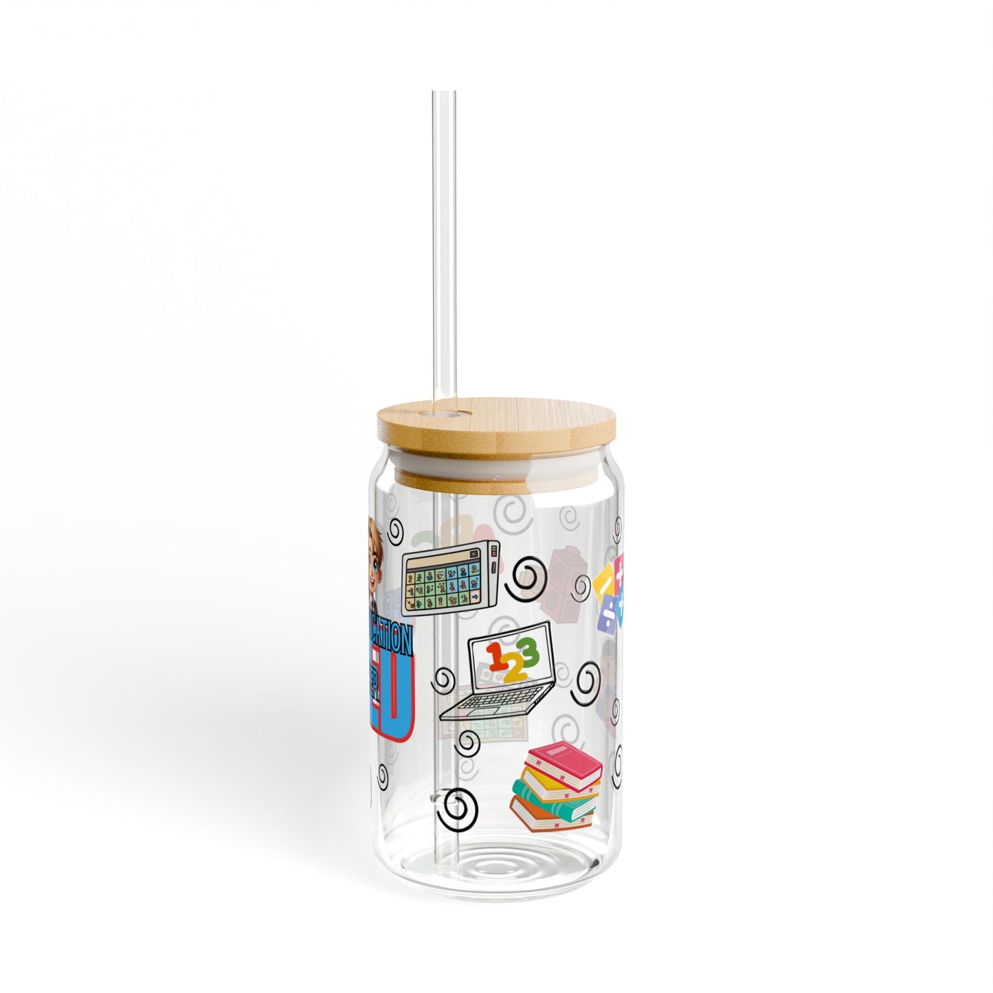 SPED "Tools of the Trade" 16oz Glass Tumbler