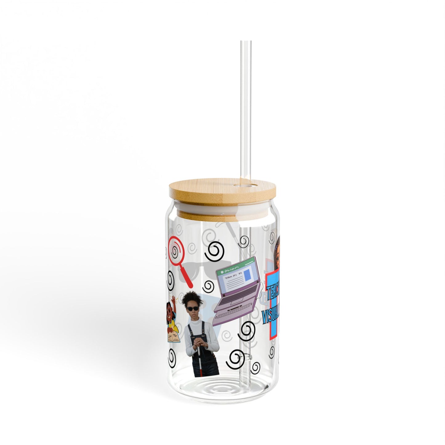 TVI "Tools of the Trade" 16oz Glass Tumbler