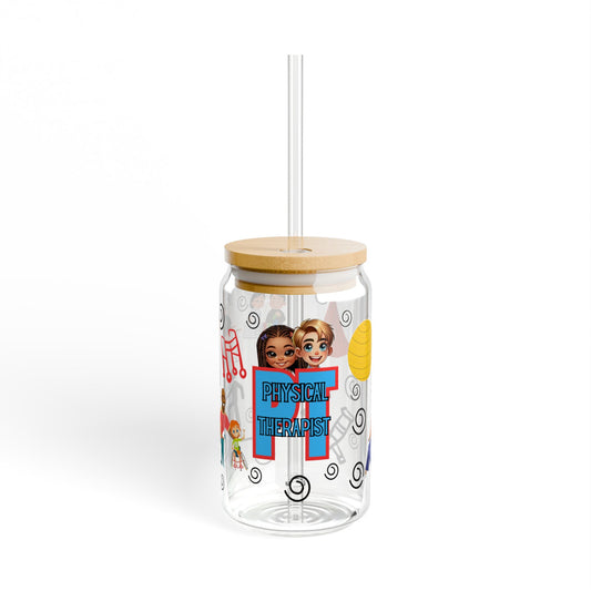 PT "Tools of the Trade" 16oz Glass Tumbler