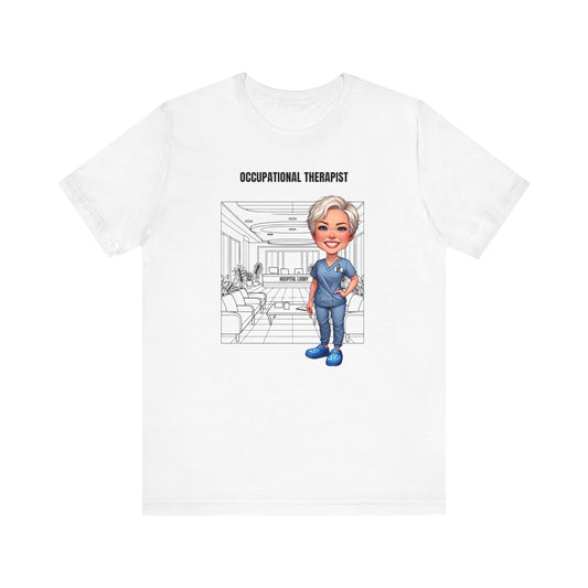 OT hospital, (pixie hairstyle) Jersey Short Sleeve Tee