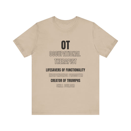 OT Unisex Jersey Short Sleeve Tee