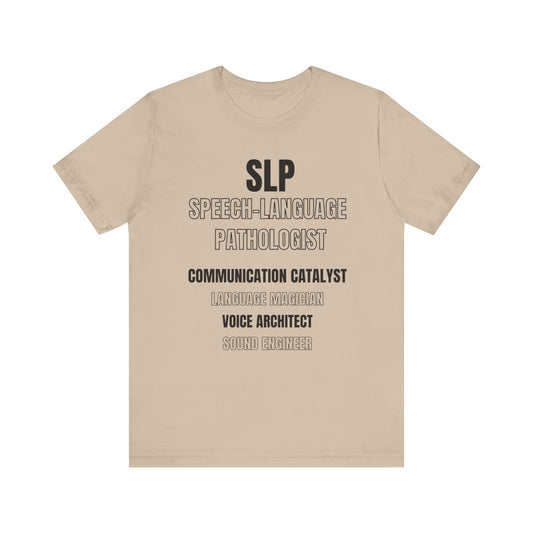 SLP Unisex Jersey Short Sleeve Tee