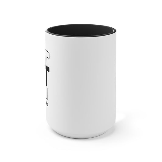 PT "Triple Text" Accent Mugs