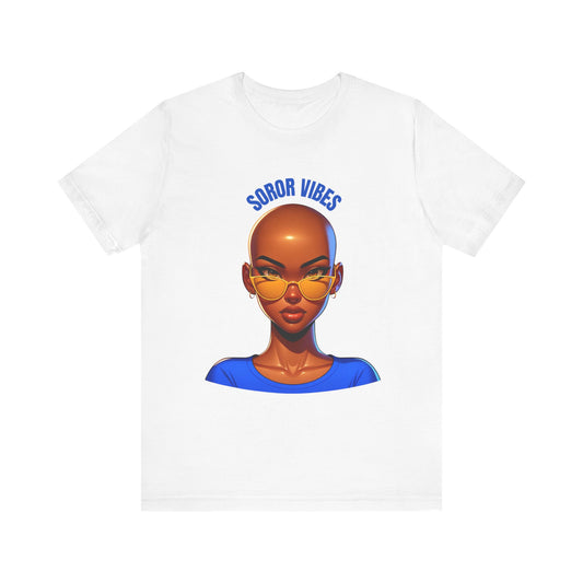 Soror Vibes b/g Jersey Short Sleeve Tee