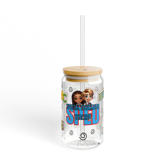 SPED "Tools of the Trade" 16oz Glass Tumbler