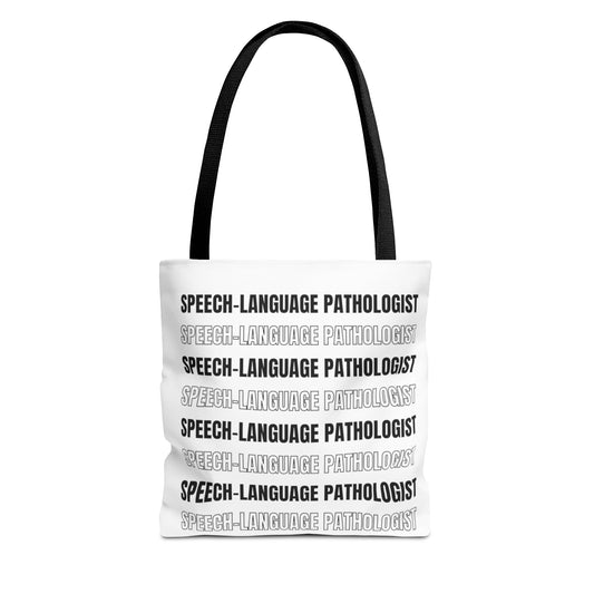 Speech Therapist Tote Bag